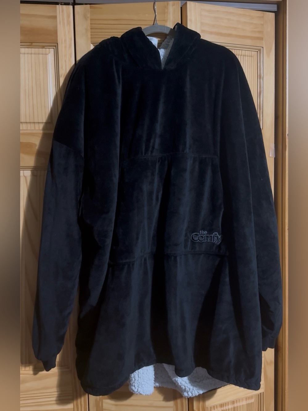 The Comfy Men's Oversized Hoodie - Black
